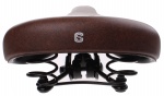 Selle Comfort City saddle city bike unisex brown