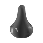 Selle Royal Geräumiger Moderater Fahrradsattel 246 x 181 mm 60° Schwarz