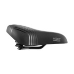 Selle Royal Geräumiger Moderater Fahrradsattel 246 x 181 mm 60° Schwarz