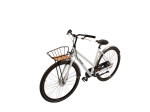 Steco Compact Front carrier with Basket 30 x 38 cm Steel Black