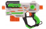 Tack Pro blaster pistool Scorpion 43 cm wit/groen 15-delig Tack Pro blaster pistool Scorpion 43 cm wit/groen 15-delig