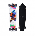 Tempish longboard fish 82,5 x 21,5 cm wit/zwart Tempish longboard fish 82,5 x 21,5 cm wit/zwart