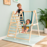 TP Toys Active-Tots Holzklettergerüst mit Schaukel ab 6 Monaten
