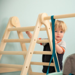 TP Toys Active-Tots Holzklettergerüst mit Schaukel ab 6 Monaten