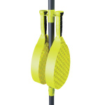 Swingball Pro Tennispaal met All Surface Basis Zwart/Geel
