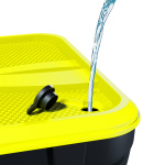 Swingball Pro Tennispaal met All Surface Basis Zwart/Geel