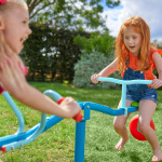 TP Toys Spiro Cyclone 360° Rotating Outdoor Bouncer Blue/Orange