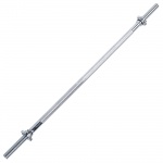 Tunturi halterstang met schroefsluiting 1200 x 28 mm chroom Tunturi halterstang met schroefsluiting 1200 x 28 mm chroom