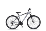 Umit 4 Motion MTB 27.5 Inch Unisex 21SP Rim Brakes Chrome/Black