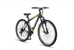 Umit 4 Motion MTB 27.5 Inch Unisex 21SP Rim Brakes Black/Yellow