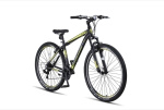 Umit 4 Motion MTB 29 Inch Unisex 21SP Rim Brakes Black/Yellow