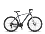 Umit Mirage MTB 27.5 Inch Unisex 21SP Hydraulic Disc Brake Anthracite/White