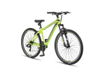 Umit Mirage Cropped MTB 27.5 Inch Unisex 21SP Rim Brakes Lime/Black