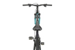 Umit Mirage Oversized MTB 27.5 Inch Unisex 21SP Rim Brakes Black/Turquoise