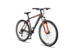 Umit Mirage Oversized MTB 29 Inch Unisex 21SP Rim Brakes Black/Orange