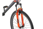 Umit Mirage Oversized MTB 29 Inch Unisex 21SP Rim Brakes Black/Orange