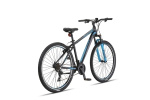 Umit Mirage Cropped MTB 29 Inch Unisex 21SP Rim Brakes Black/Blue