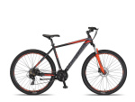 Umit Mirage MTB 27.5 Inch Unisex 21SP Hydraulic Disc Brake Black/Orange