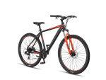 Umit Mirage MTB 27.5 Inch Unisex 21SP Hydraulic Disc Brake Black/Orange