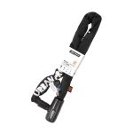 Urban Proof ART 2 Kettingslot 100 cm Ø 8 mm Zwart