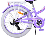 Volare Lovely 20 Inch 27,5 cm Meisjes 7V V-Brakes Paars/Wit
