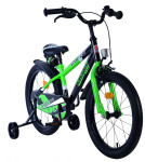 Volare Sportivo 18 Inch Jongens Terugtraprem Groen/Zwart