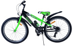 Volare Sportivo 24 Zoll Jungen 7G Felgenbremse Grün/Schwarz