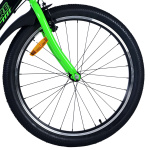 Volare Sportivo 24 Zoll Jungen 7G Felgenbremse Grün/Schwarz