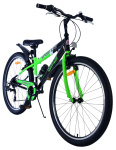 Volare Sportivo 26 Inch Boys 7SP Rim Brakes Green/Black