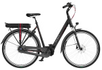 Vyber Ride E1 378Wh 28 Inch Dames 7V Hydraulische schijfrem Zwartglans/Rood