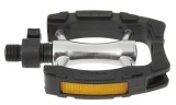 Wellgo Platformpedaal Stadsfiets QRD Clip-on 9/16 Inch Zwart Set