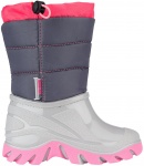 Winter-Grip snowboots Jelly Walker meisjes grijs/roze