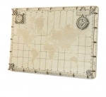 Wooden City 3D-puzzel wereldkaart 35 x 25 x 2 cm hout bruin Wooden City 3D-puzzel wereldkaart 35 x 25 x 2 cm hout bruin